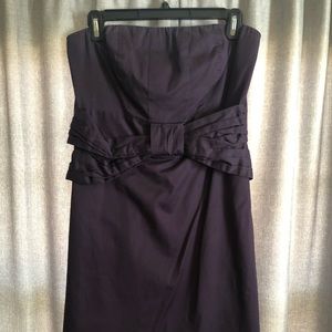 Purple cocktail dress